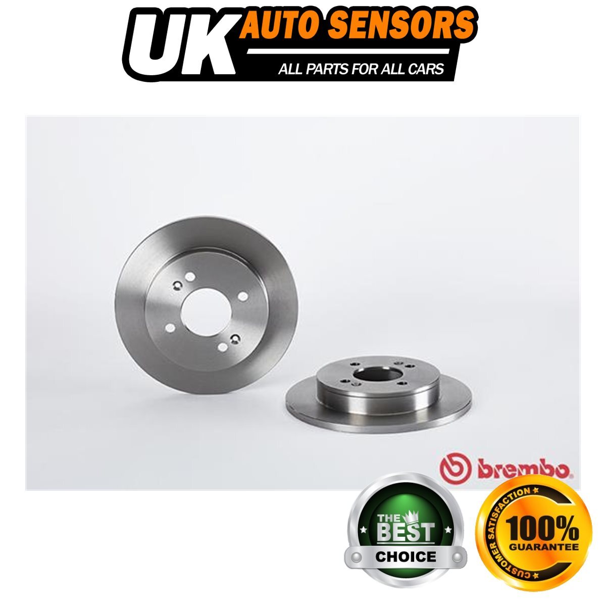 Fits Kia Picanto Hyundai i10 1.0 1.1 CRDi 1.2 Brake Discs Rear AST