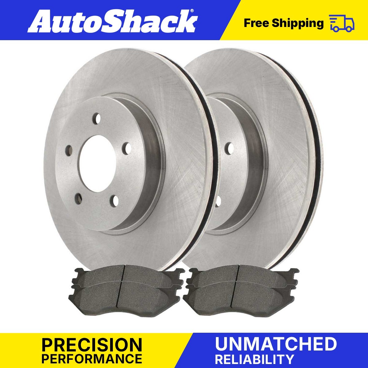 Front Disc Rotors Brake Pads for Dodge Durango 2002-2005 Ram 1500 3.7L V8