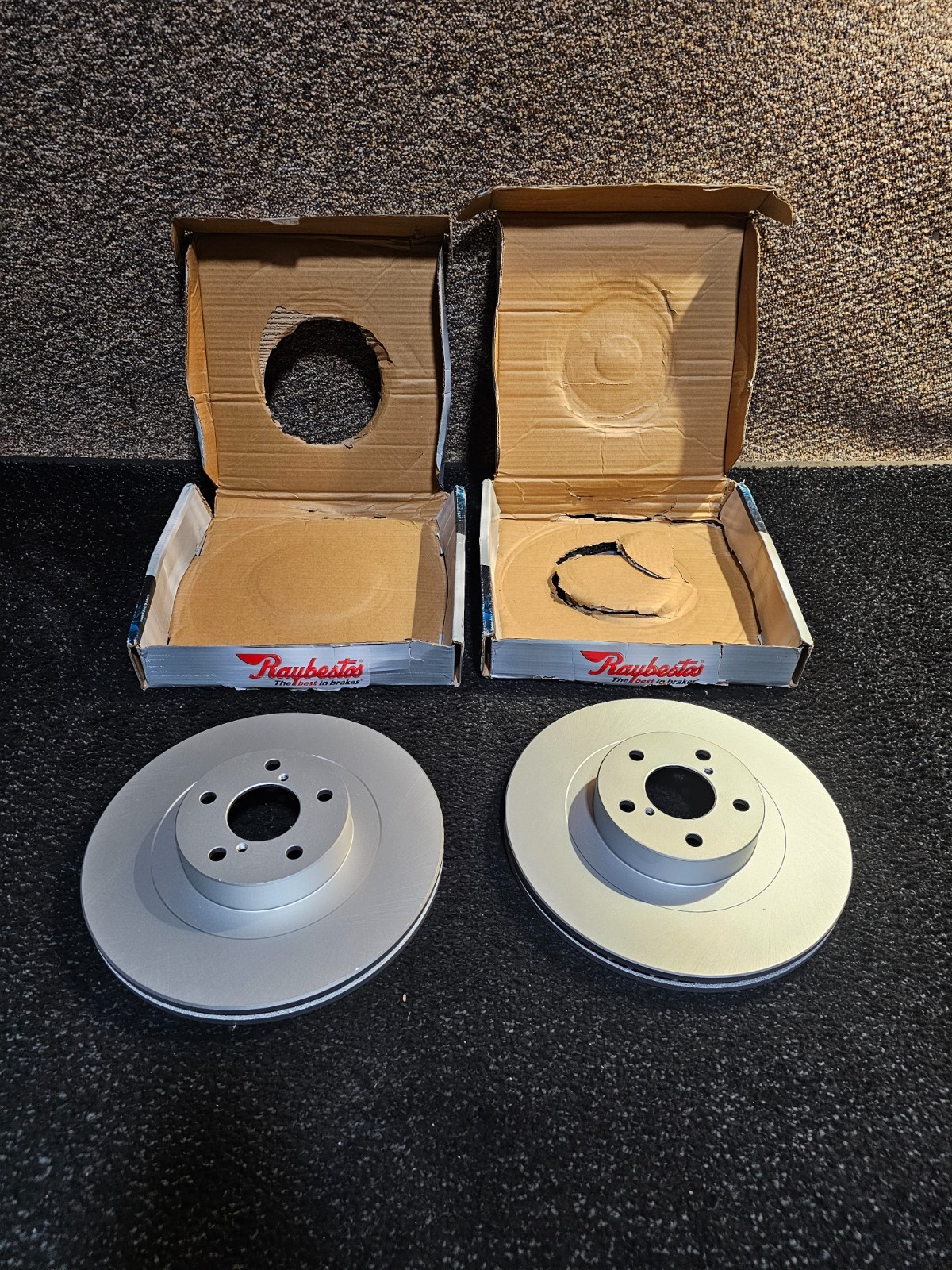 (QTY 2) Raybestos 980360FZN Disc Brake Rotor-Element3 For 13-16 Scion FR-S