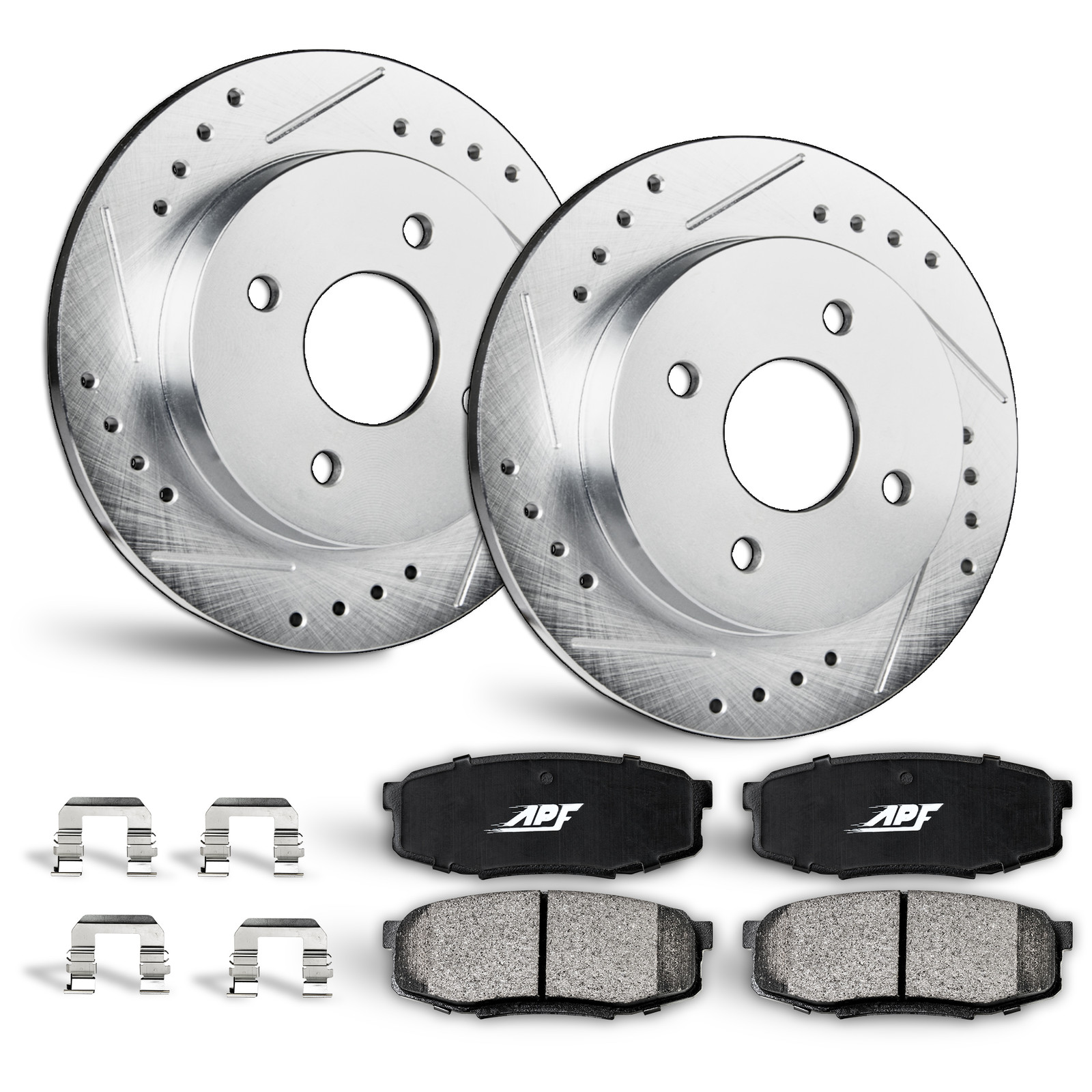 For GMC Sierra 1500 Classic 2007 4WD, AWD, RWD – Front Ceramic Brake Kit