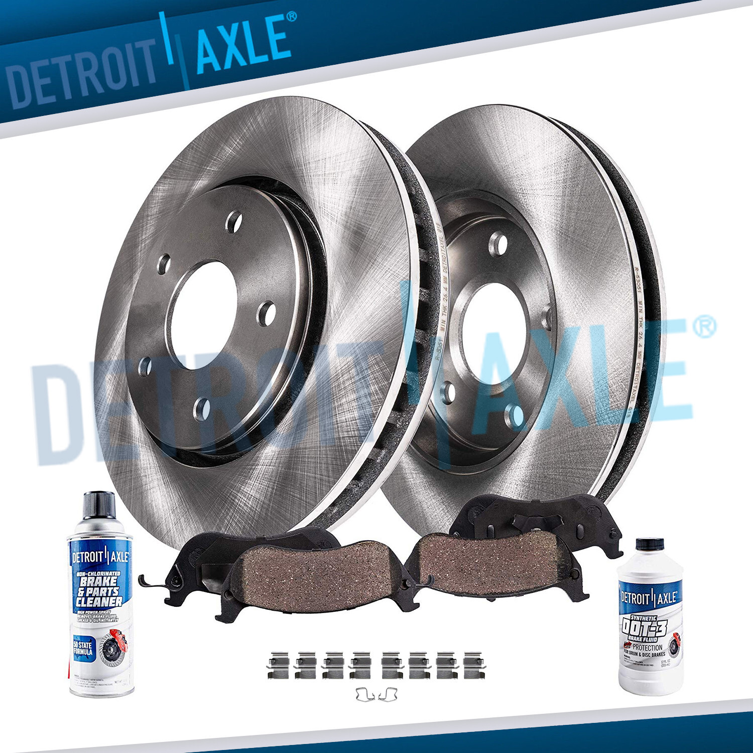 12.2” (310 mm) Front Brake Rotors & Ceramic Pads for Suzuki Grand Vitara XL-7