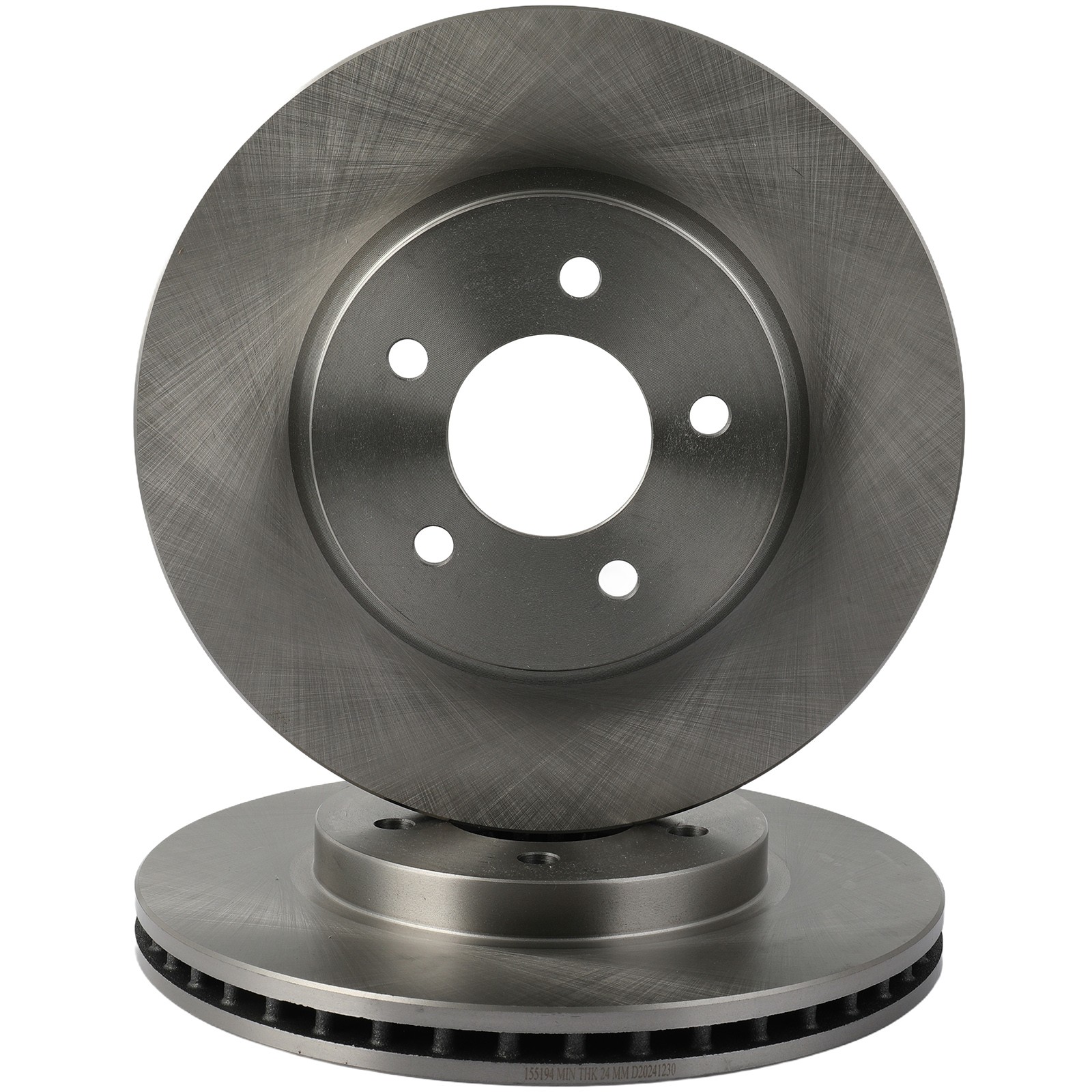Front Dsic Solid Rotors + Ceramic Pads Kit For Ford Escape 2009 2010 2011 2012