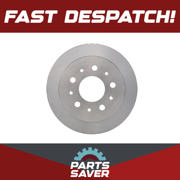 2x Brake Discs Pair Solid fits FIAT DUCATO 250 2.0D Rear 2011 on 279.7mm Set New