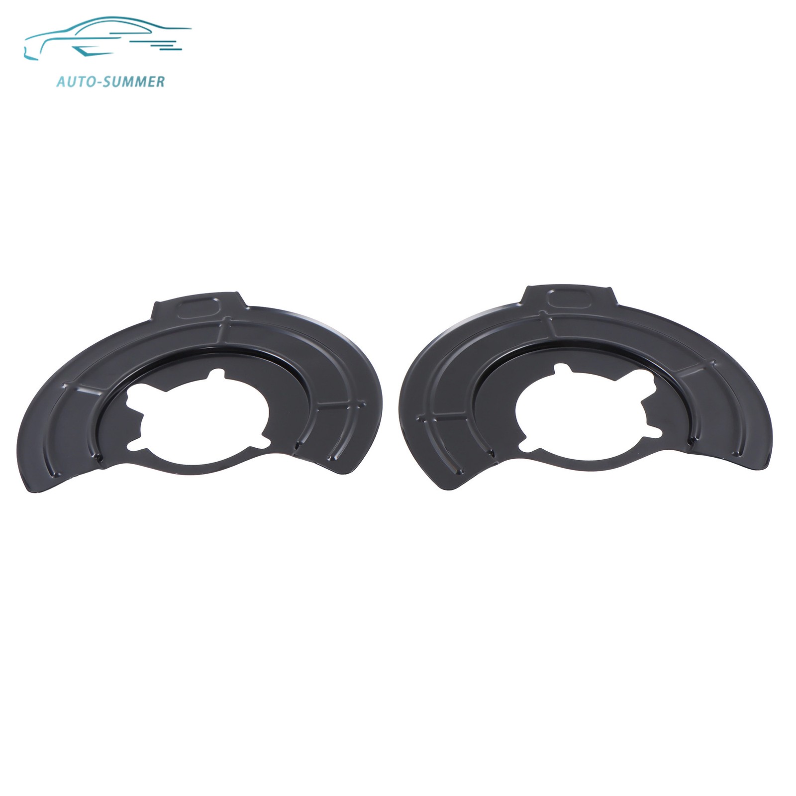 68043286AB 68043287AB Left+Right Side Brake Dust Shield For Jeep Wrangler 07-17