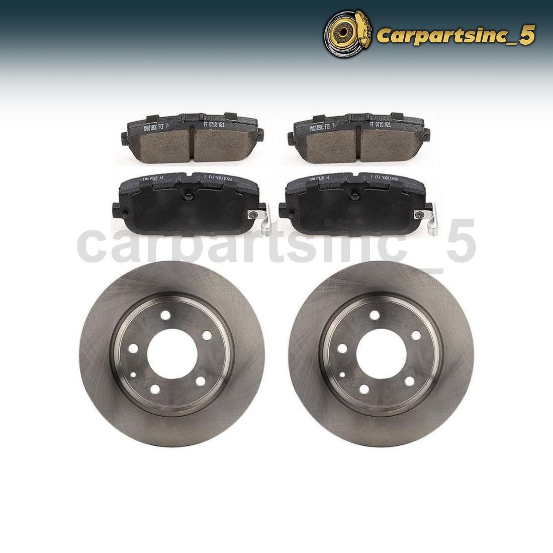 Brake Pad Brake Rotor Rear Fits Mazda MX-5 Mazda MX-5 Miata