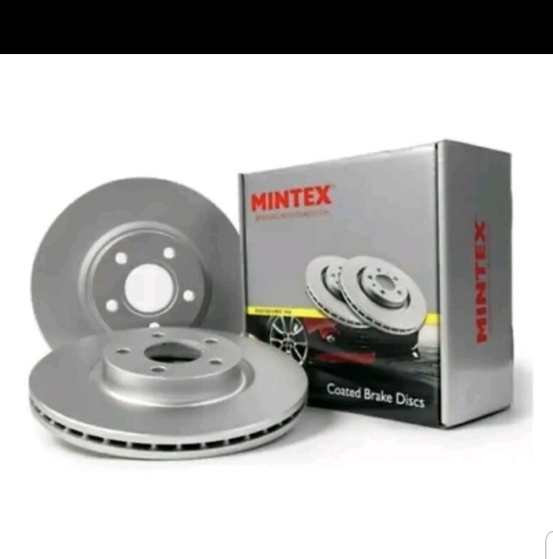 Rear Brake Discs Set L/R Fits DODGE HYUNDAI i10 KIA picanto Mintex MDC1726