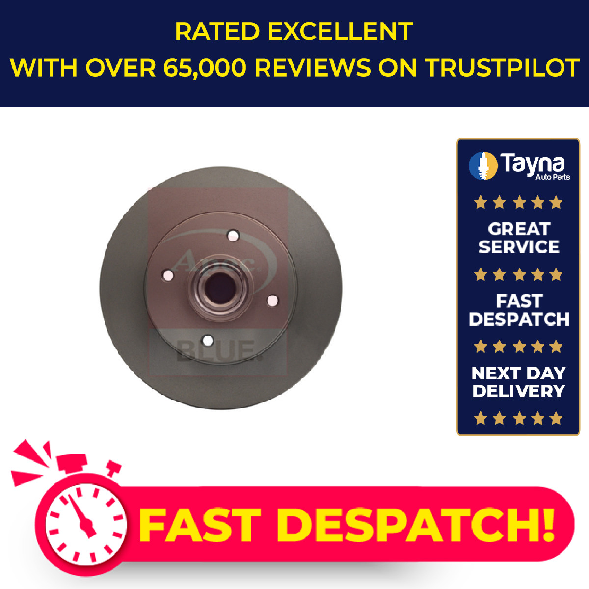 2x Brake Discs Pair Solid fits PEUGEOT 207 CC, WK 1.6D Rear 06 to 13 249mm Set