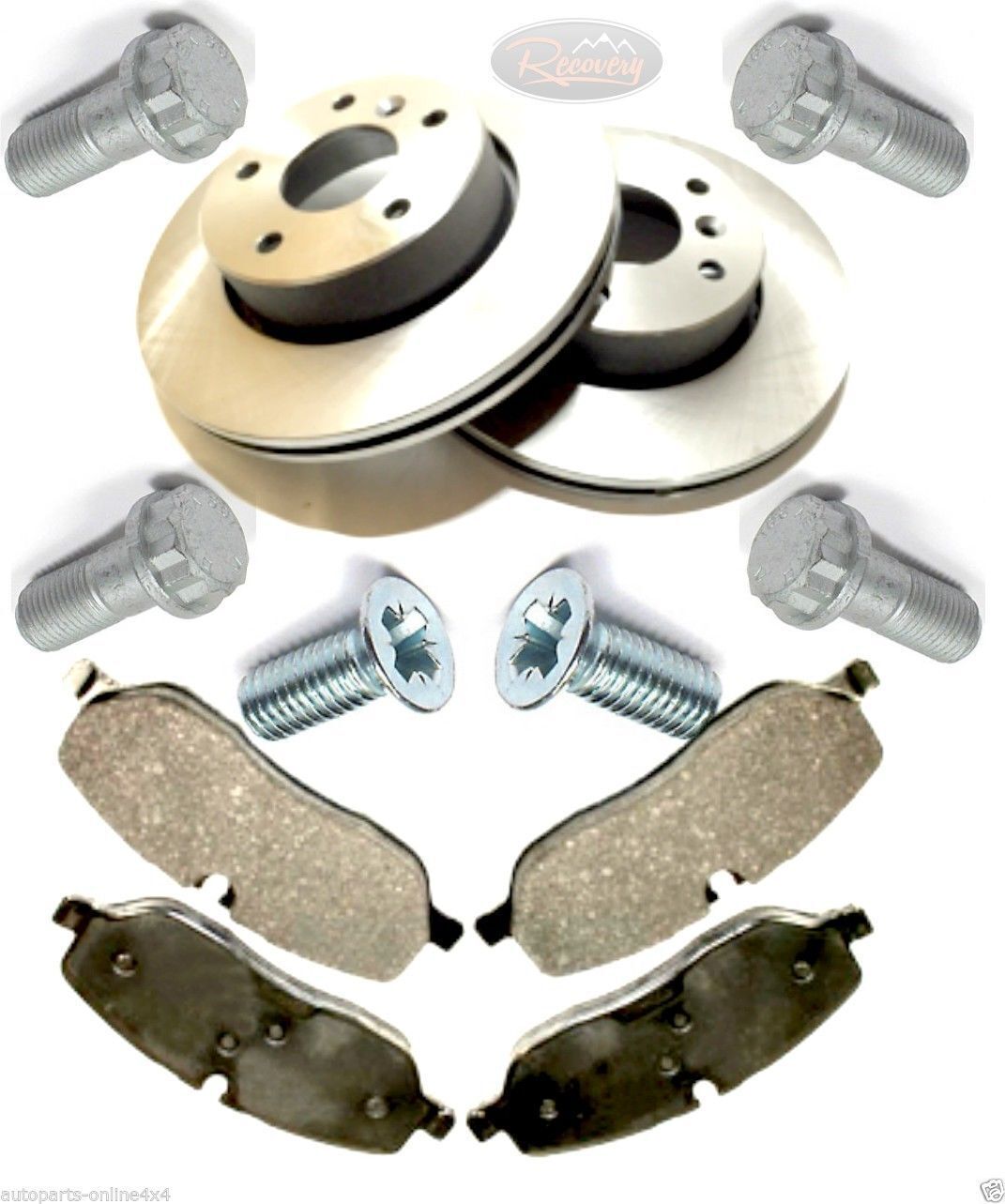 Discovery 2 REAR Brake Disc & Pad Kit TD5 & V8 BDR04RK