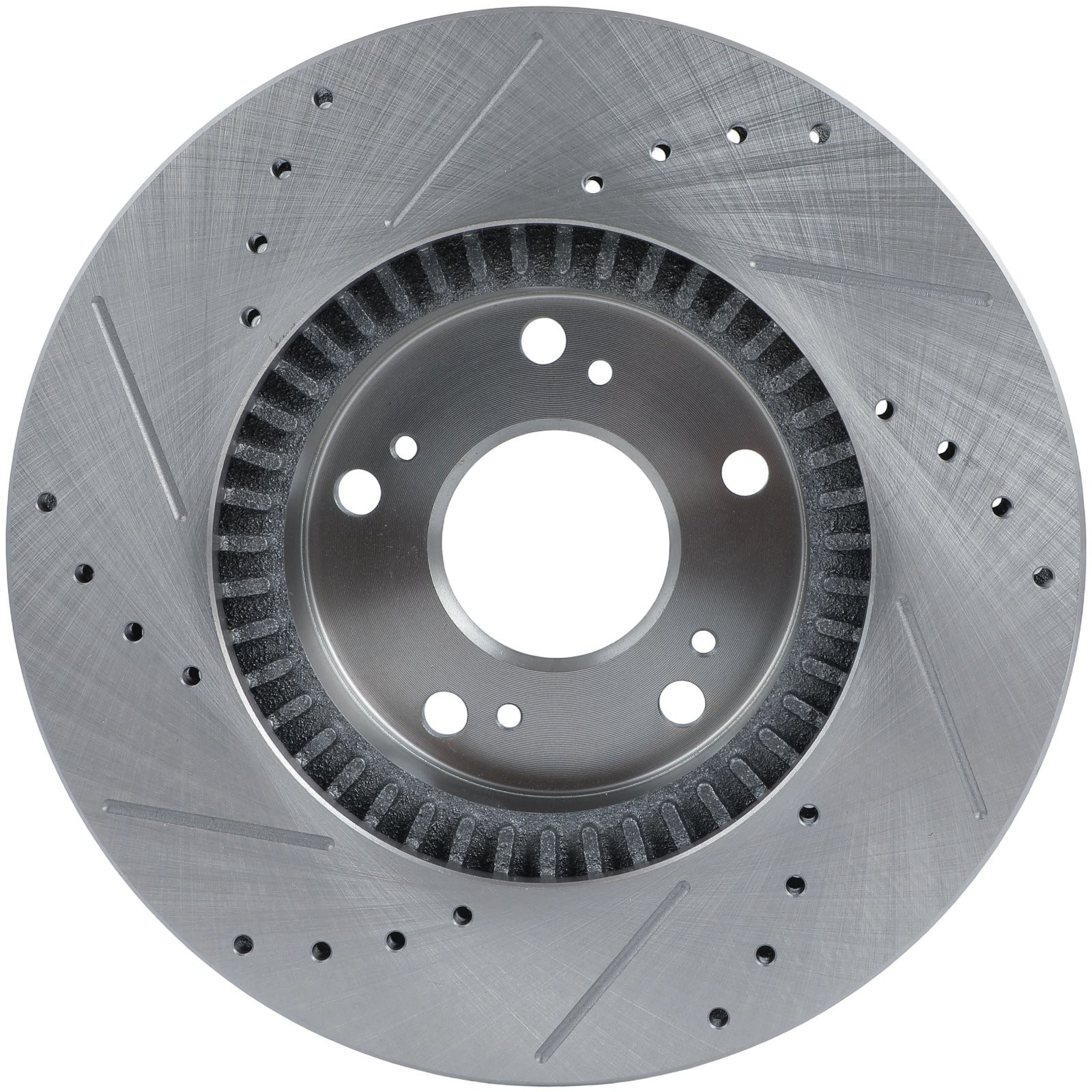 2PCS Front Drilled Slotted Brake Rotors 31305 For Honda CR-V 2002 – 2004