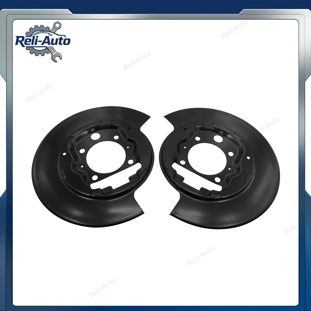 Set of 2 Rear Left & Right Brake Dust Shield 4L3Z2C029AA For 2004-2008 Ford F150