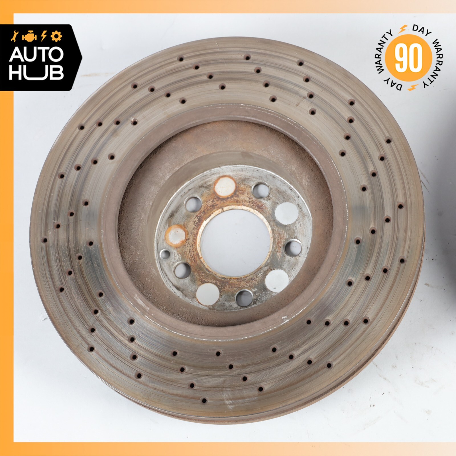 03-06 Mercedes W220 S55 CL600 Front Left & Right Brake Rotors Disc Set of 2 OEM