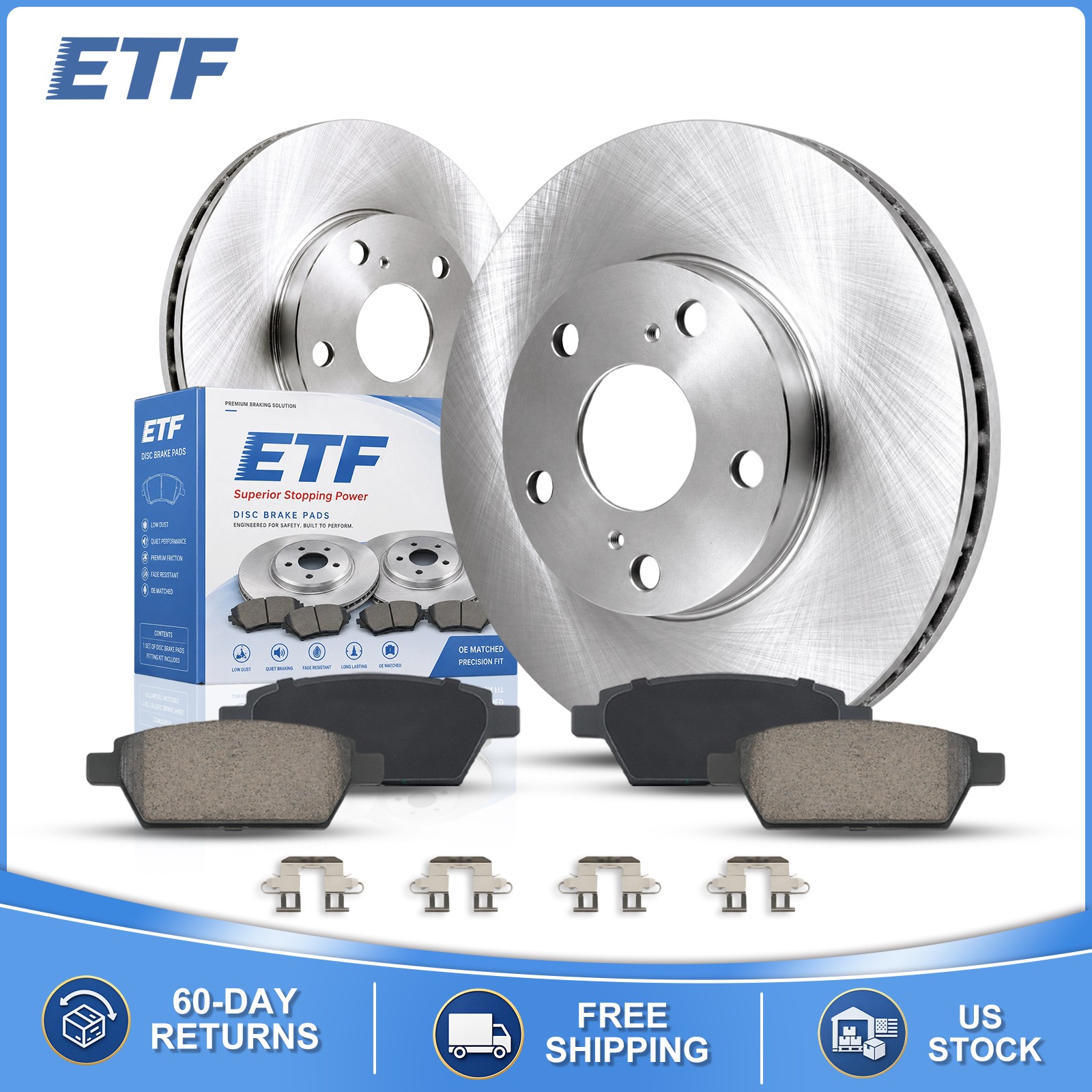12.98″Front Disc Rotors Ceramic Brake Pads for 2007 – 2015 INFINITI G35 G37 Q60