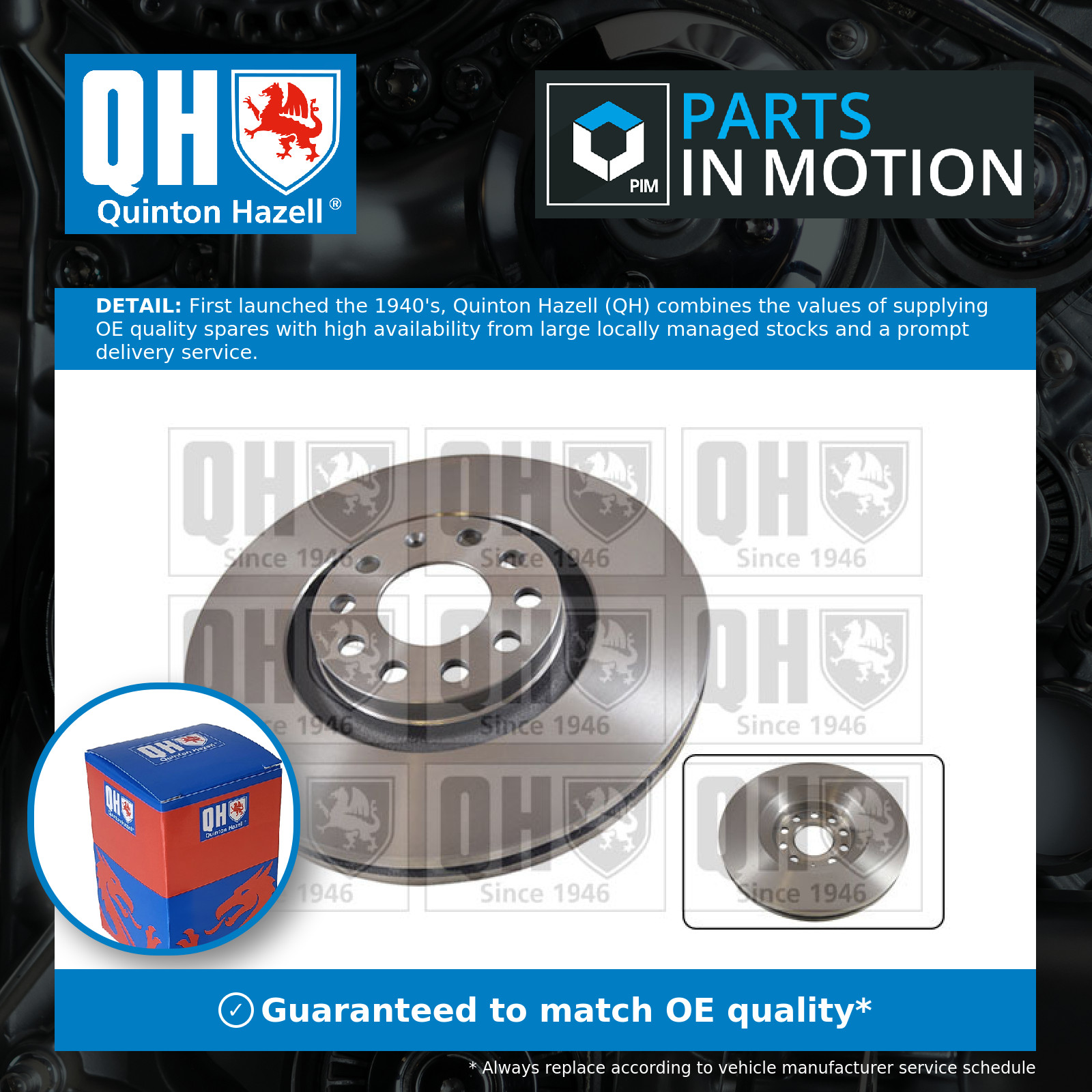 2x Brake Discs Pair Vented fits AUDI ALLROAD C5 2.7 Front 00 to 05 321mm Set QH