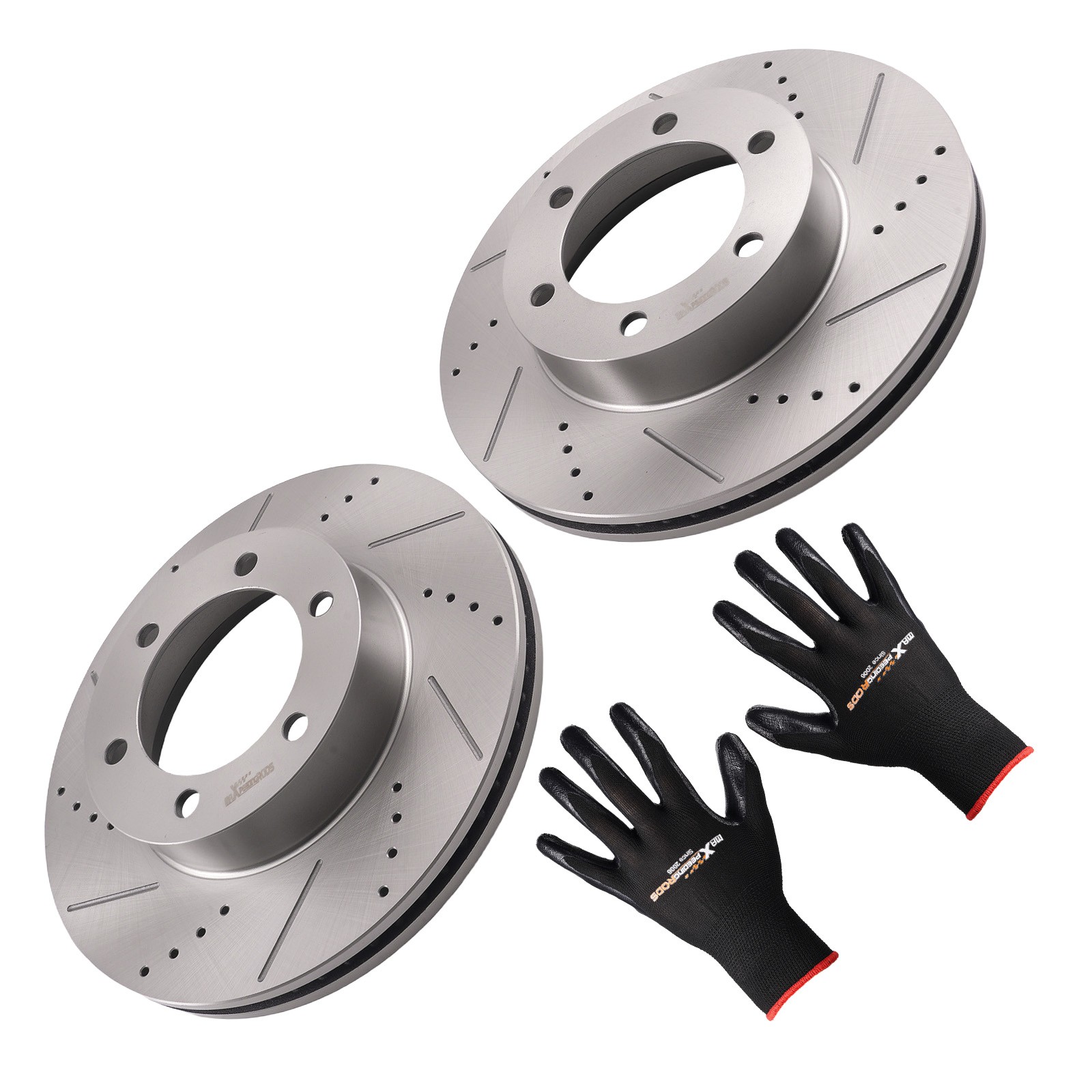 Front Disc Brake Rotors Kit for Toyota Tundra 2000 2002 2003 2004-2006 S-31267