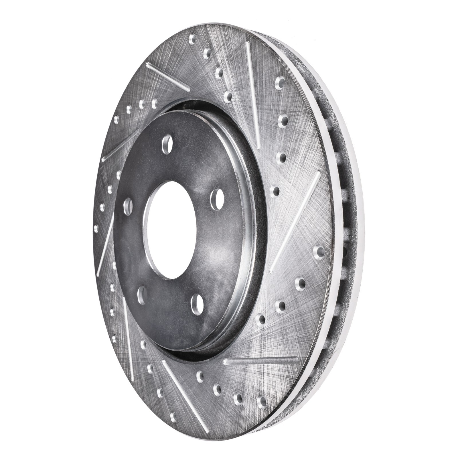 Front Drilled Rotors Ceramic Brake Pads for Honda Accord Civic Element CR-V CR-Z