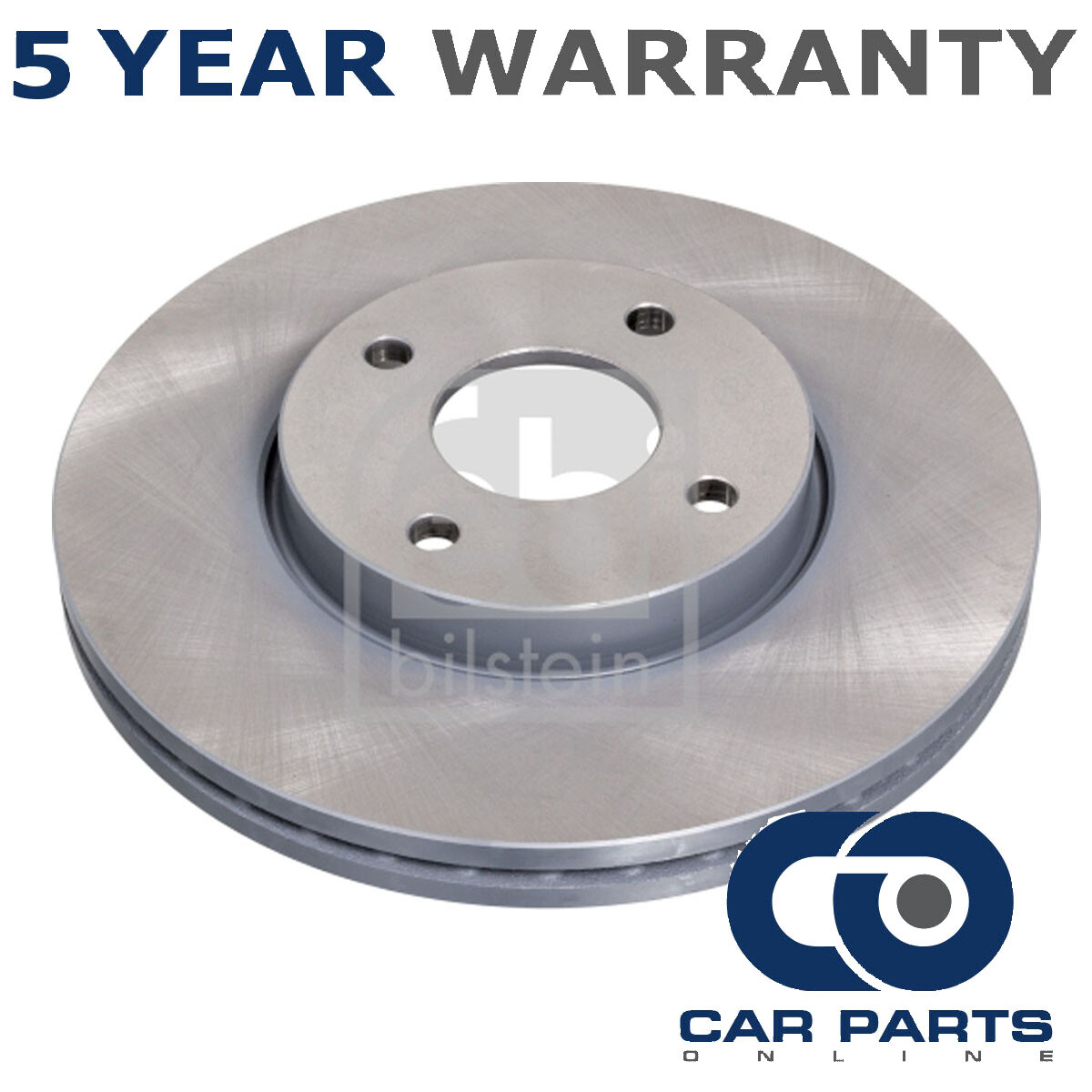 Brake Discs Front CPO Fits Ford Fiesta 2005-2008 2.0 1445625