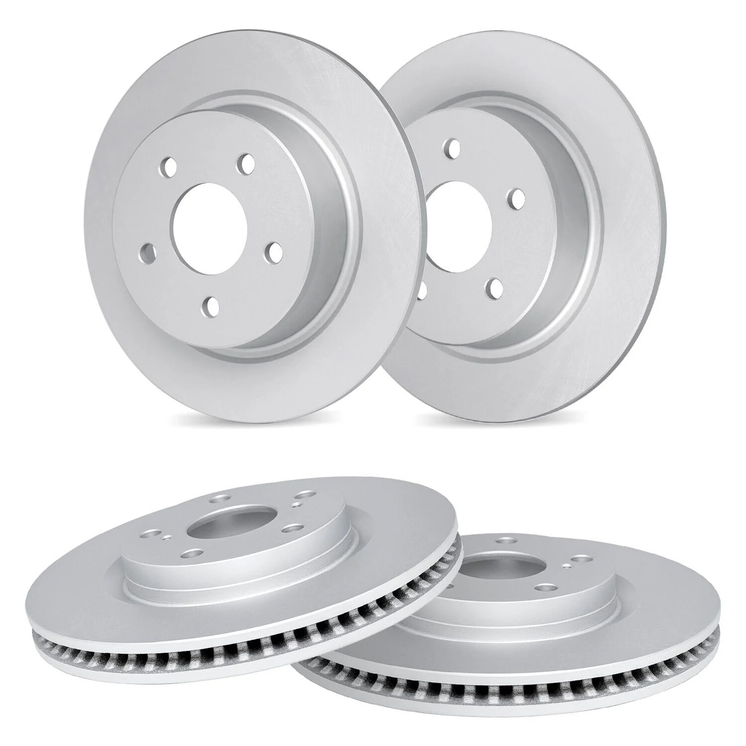 For Hyundai Elantra 11-20 R1 Concepts WDPN2-03033 Front & Rear Brake Rotor Set