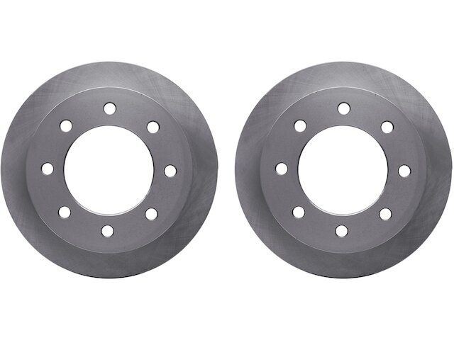 Rear Brake Rotor Set For 11-19 Chevy GMC Silverado 3500 HD Sierra MM58T4