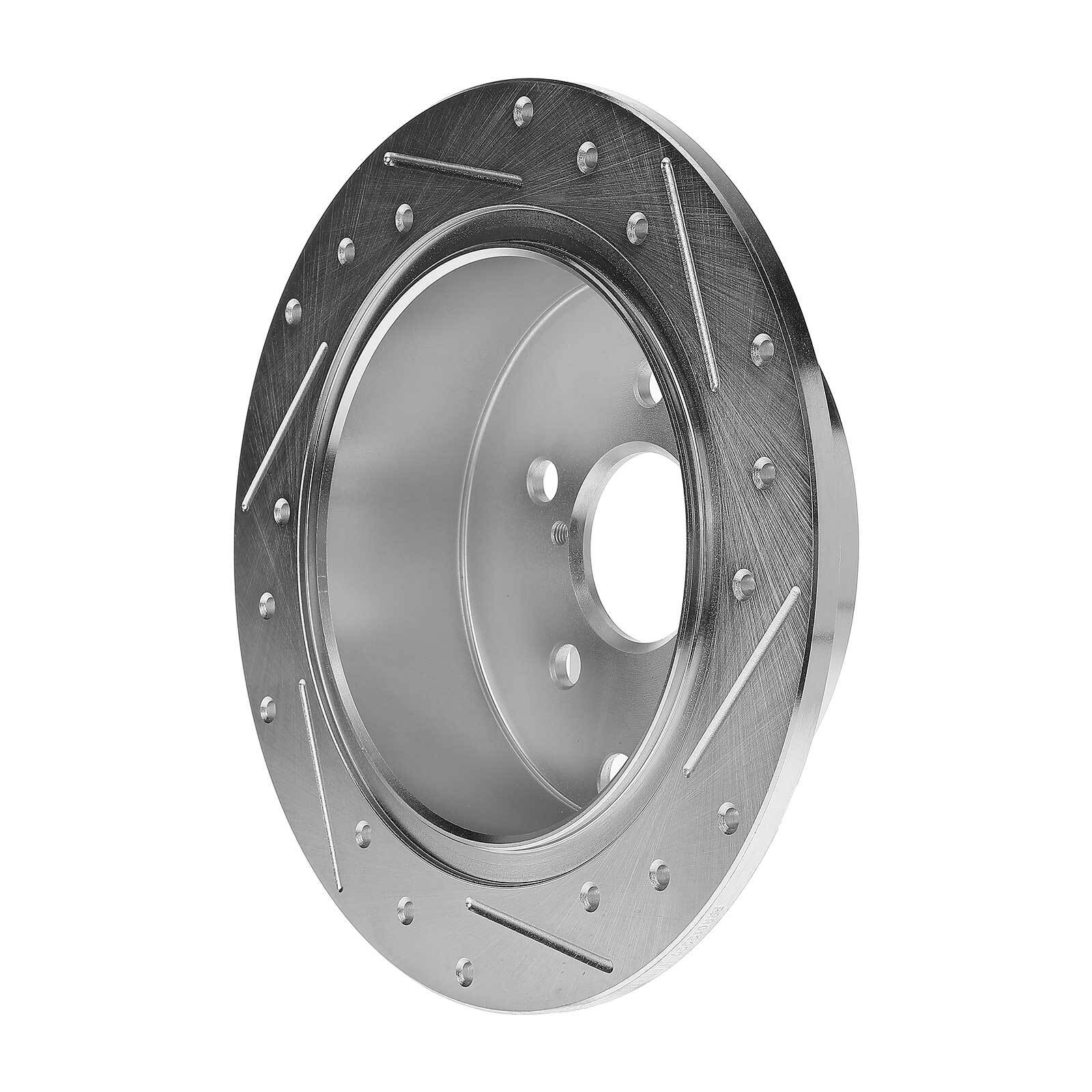 Rear Drilled Disc Brake Rotor & Brake Pads for Subaru Impreza 2012-2019 Forester