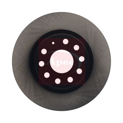 2x APEC Rear Brake Discs For AUDI Q3 (8UB, 8UG) 2.0 TFSI 162kW/220HP/1984cc