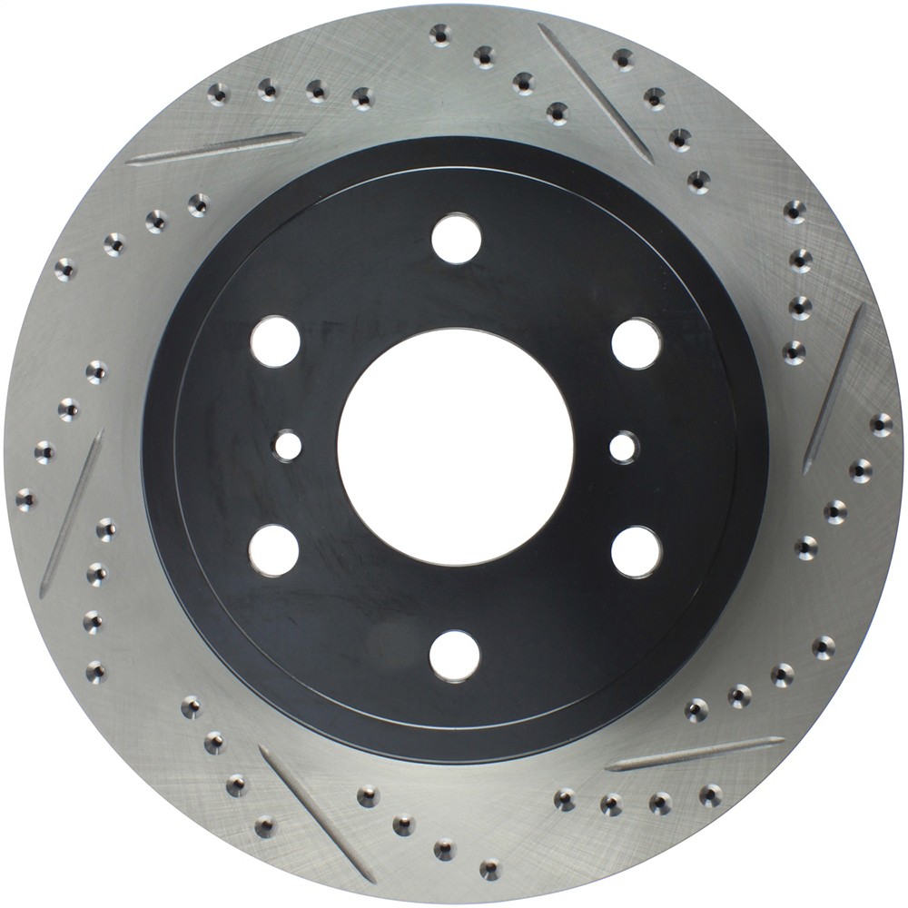 StopTech 127.66065L Rear Left Drilled Disc Brake Rotor for 07-20 Escalade Tahoe