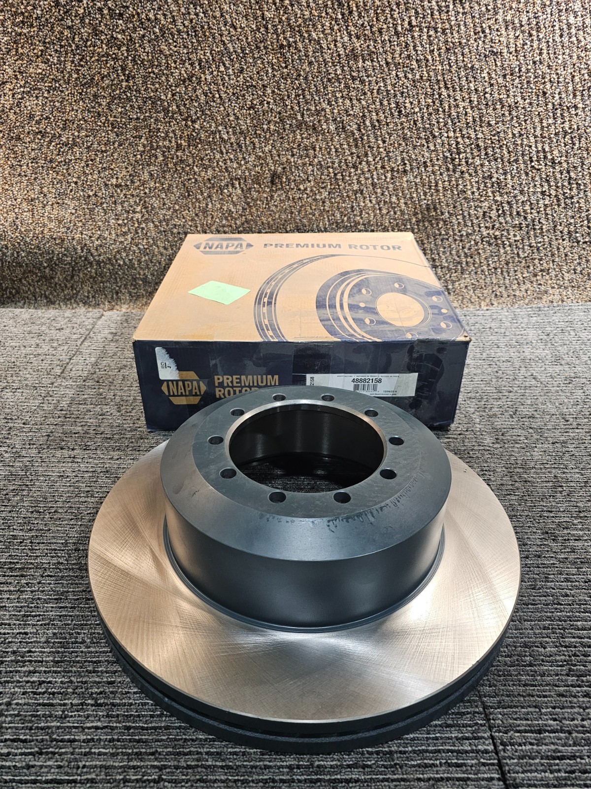 NAPA 48882158 Non-Directional Vented Brake Rotor For 17-23 Ford F550/20-23 F600