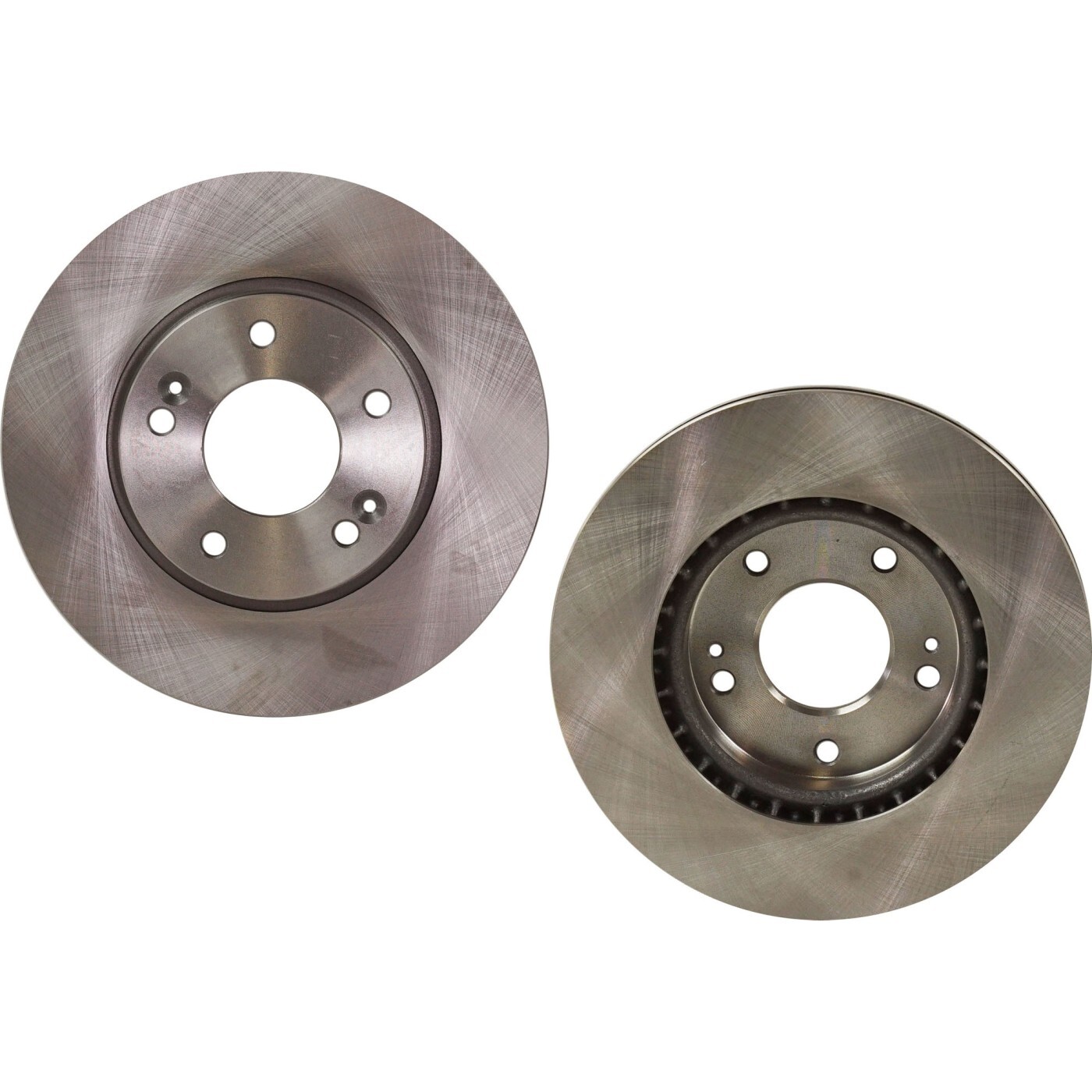 Front Brake Disc Set For 2011-2020 Hyundai Elantra Plain Surface Cast Iron