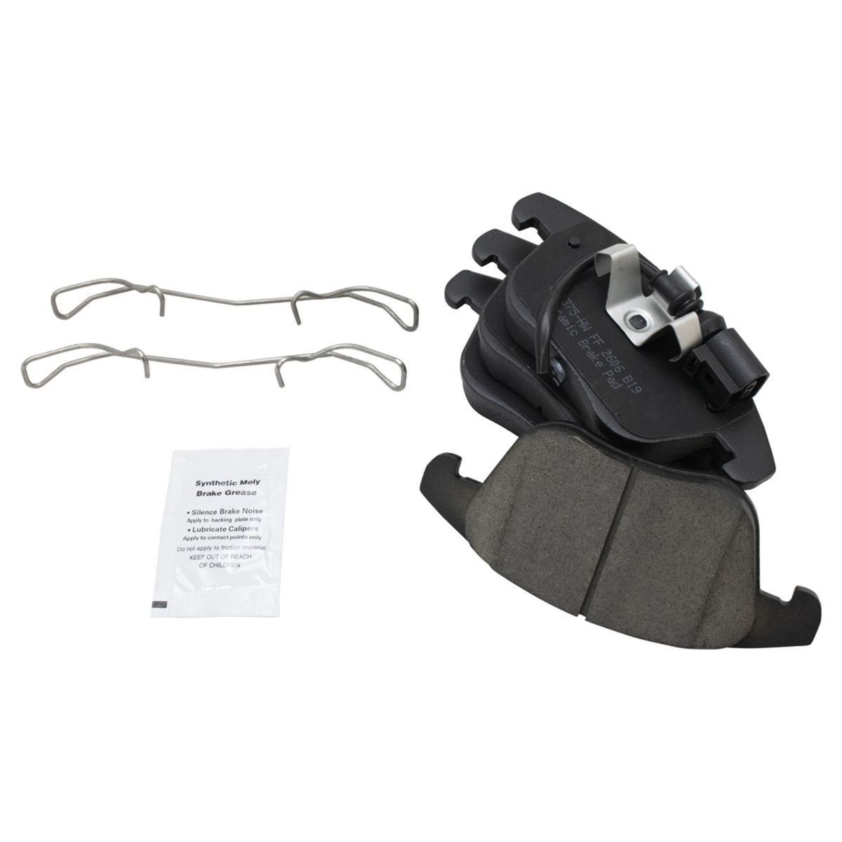 Front & Rear Ceramic Pads & Performance Brake Rotor Kit for VW Passat
