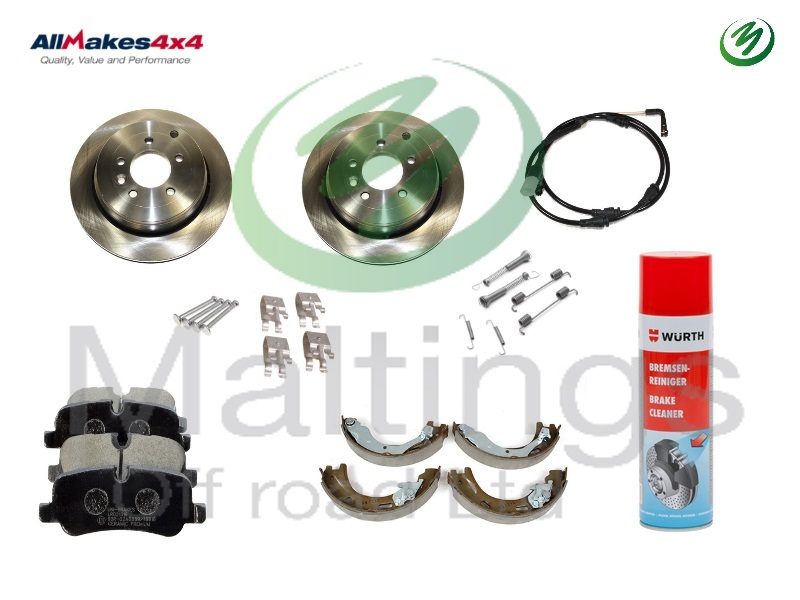 Allmakes 4×4 rear brakes kit inc handbrake shoes Fits – Range Rover Sport L320