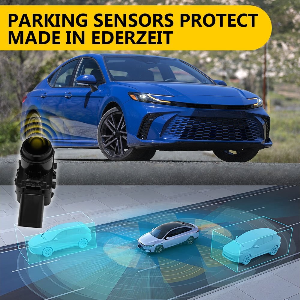 1PCS Reverse Parking Sensor 6Pin For 2021-2023 Toyota RAV4 Prime 2024-2025 RAV4