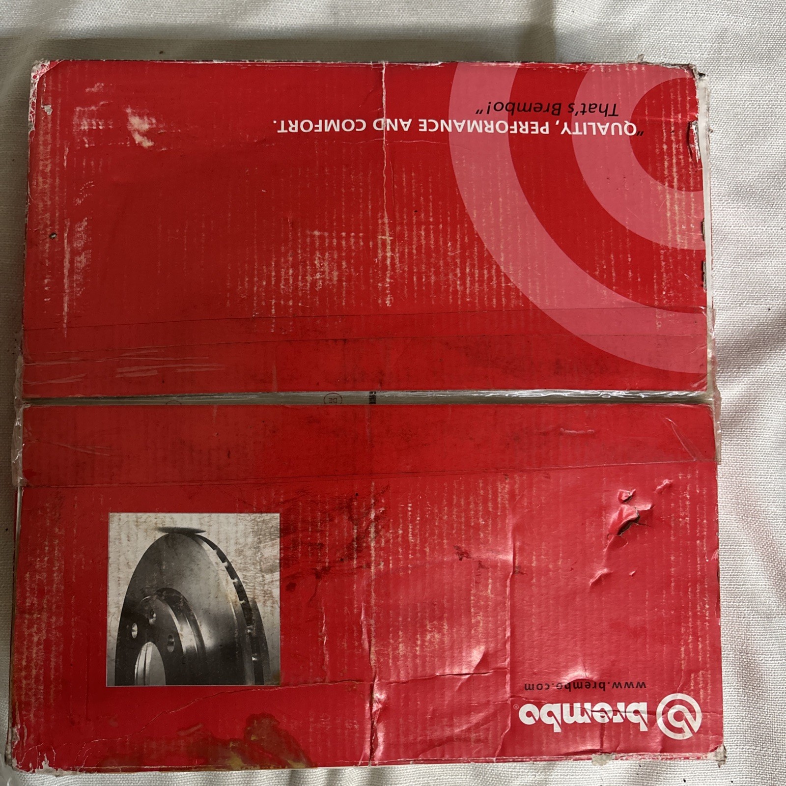 Disc Brake Rotor-Premium UV Coated OE Equivalent Rotor Brembo 09.B563.11