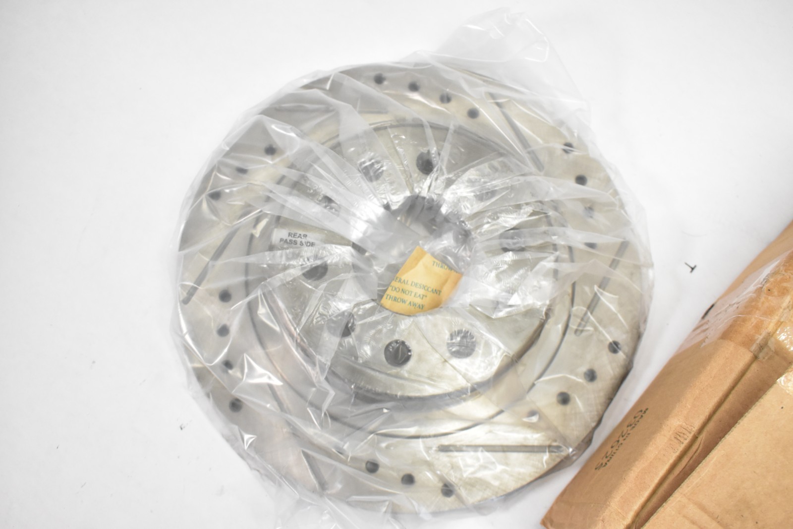 Left & Right Rear Disc Brake Rotors X62145L & X62145R 12″ Slotted/Drilled Set