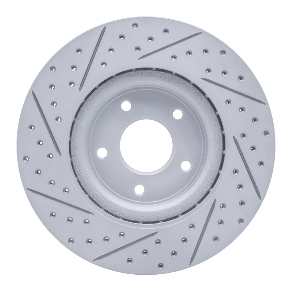 For Infiniti Q60 2017 18 19 20 21 2022 Brake Rotor Set – Drilled And Slotted