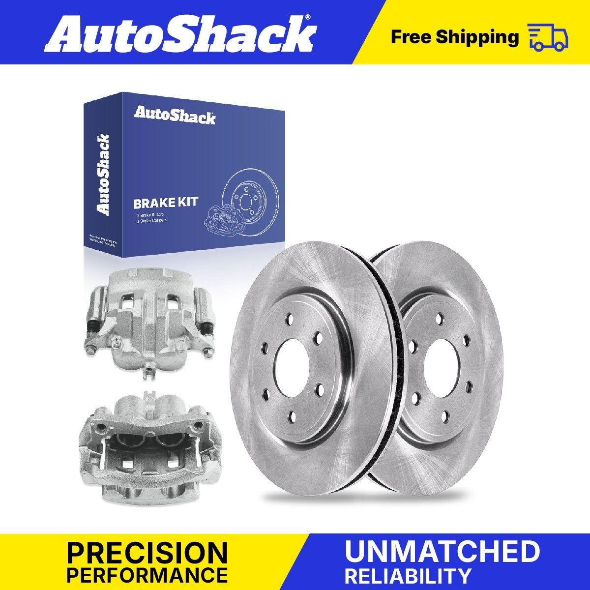 Front Brake Rotors Calipers for Nissan, Frontier 2005-2025, 4WD RWD V6 3.8L 4.0L