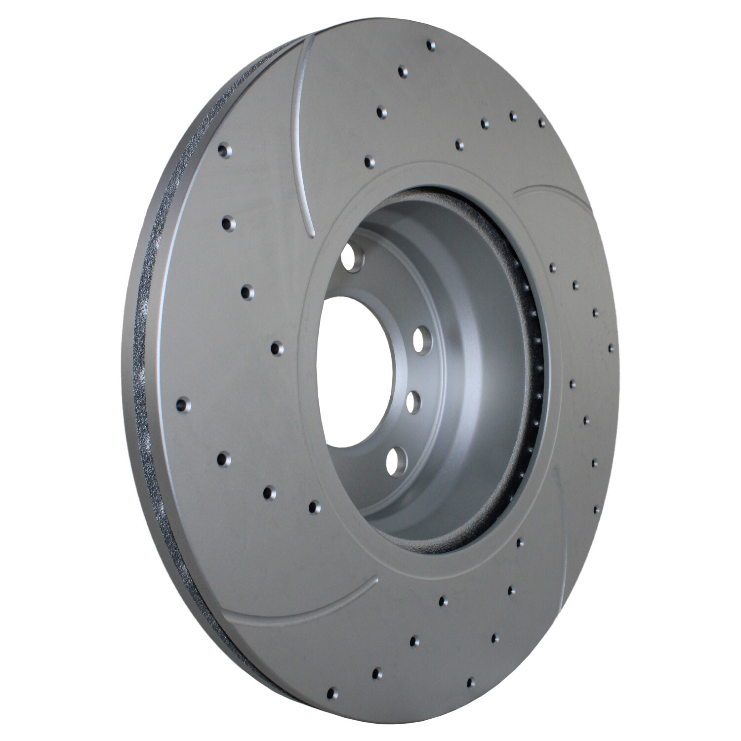 Bison Performance Pair Front Drilled Coat 330mm Brake Rotors for F22 F23 F30 F36