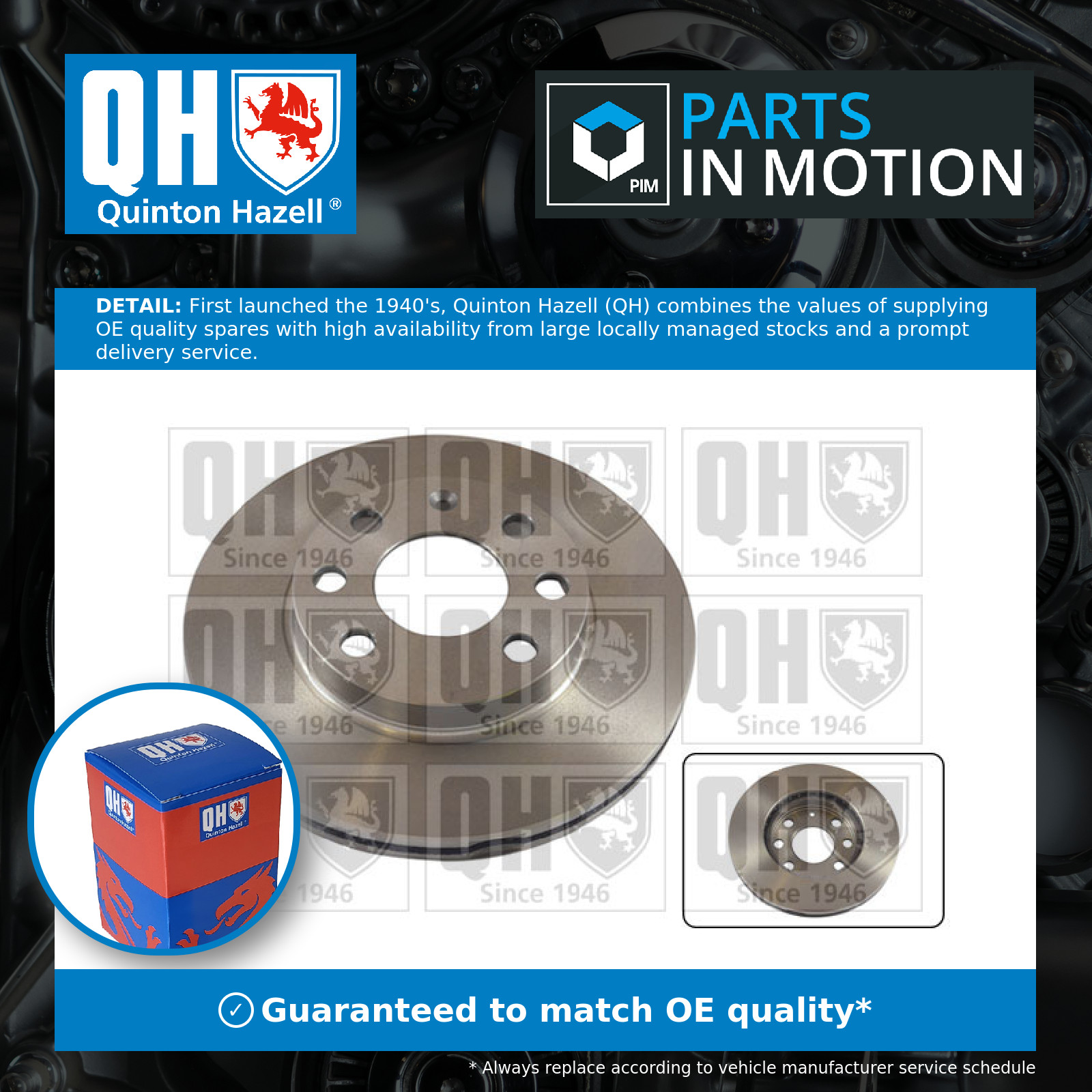 2x Brake Discs Pair Vented fits OPEL VECTRA A 1.6 Front 88 to 95 236mm Set QH
