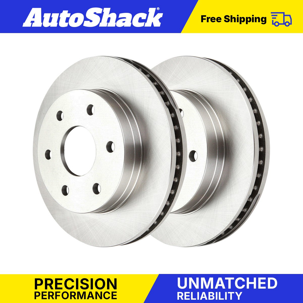 Front Brake Rotors Pair 2 for Chevy Express 1500 2007 Silverado 1500 Classic V8