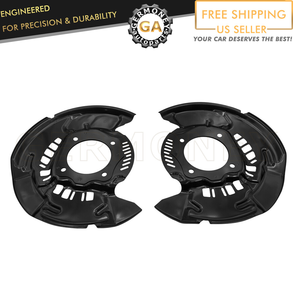 New For Toyota Sequoia 2008-22 Tundra 2007-21 Front Brake Dust Shield Cover Set