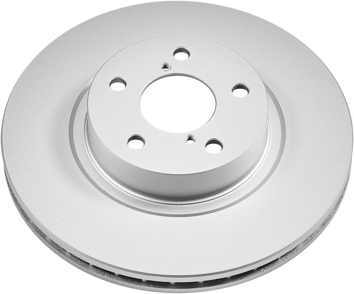 (2) PowerStop JBR730EVC Front Brake Rotors – Evolution Geomet Coated – Pair