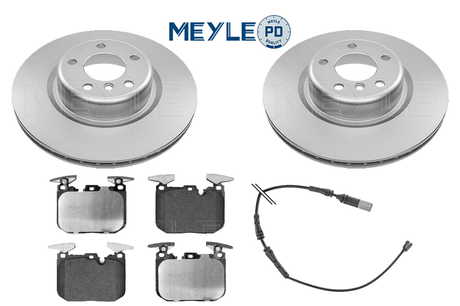 MEYLE PD FRONT BRAKE DISCS PADS M SPORT FOR BMW 1 3 SERIES F20 340mm 34116792223