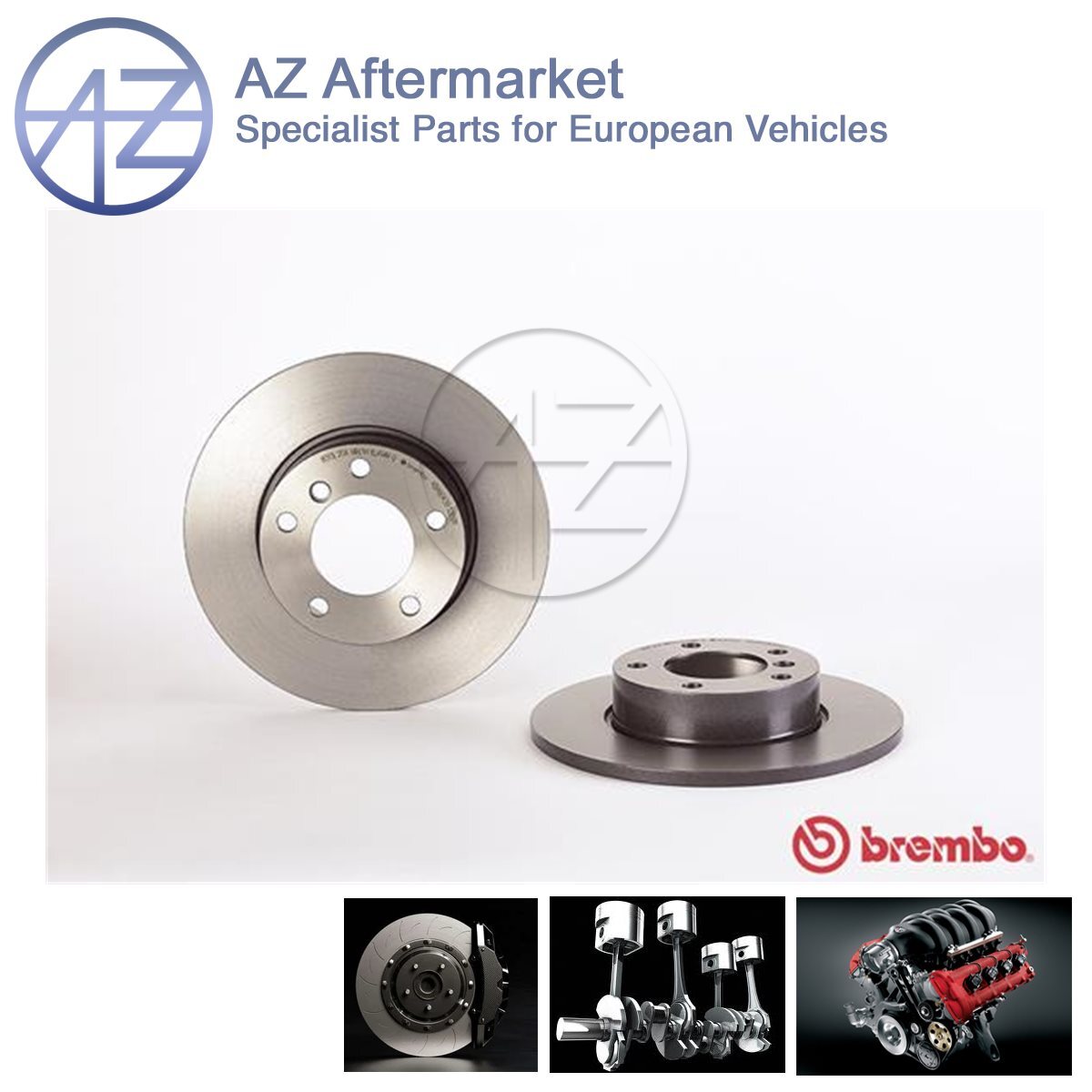 Fits BMW 3 Series 1990-2000 Z3 1995-2003 + Other Models AZ Front Brake Discs