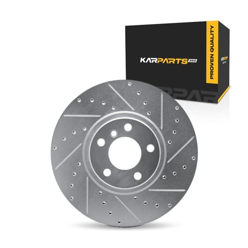 For BMW X5 2007-2013 Brake Rotor Front Passenger Side 13.70 In. Outside Diameter