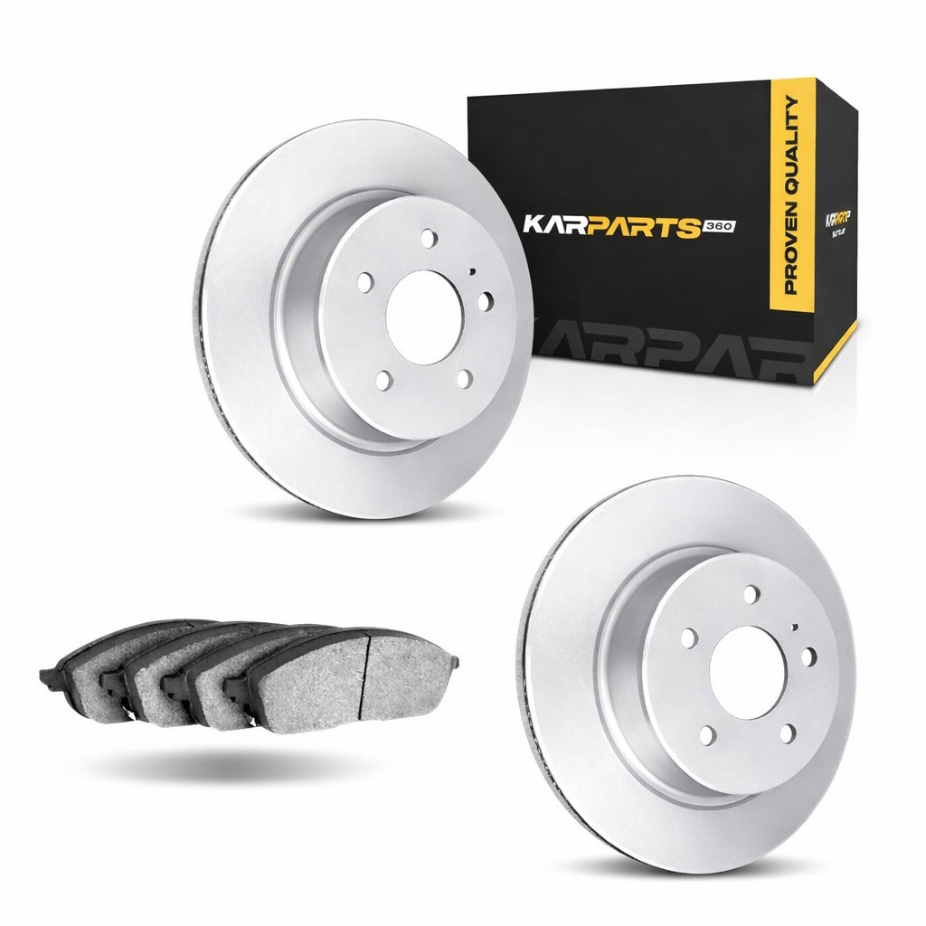 For BMW 323is 1998 1999 Brake Set | Plain | Vented | Cast Iron | Ceramic Pads