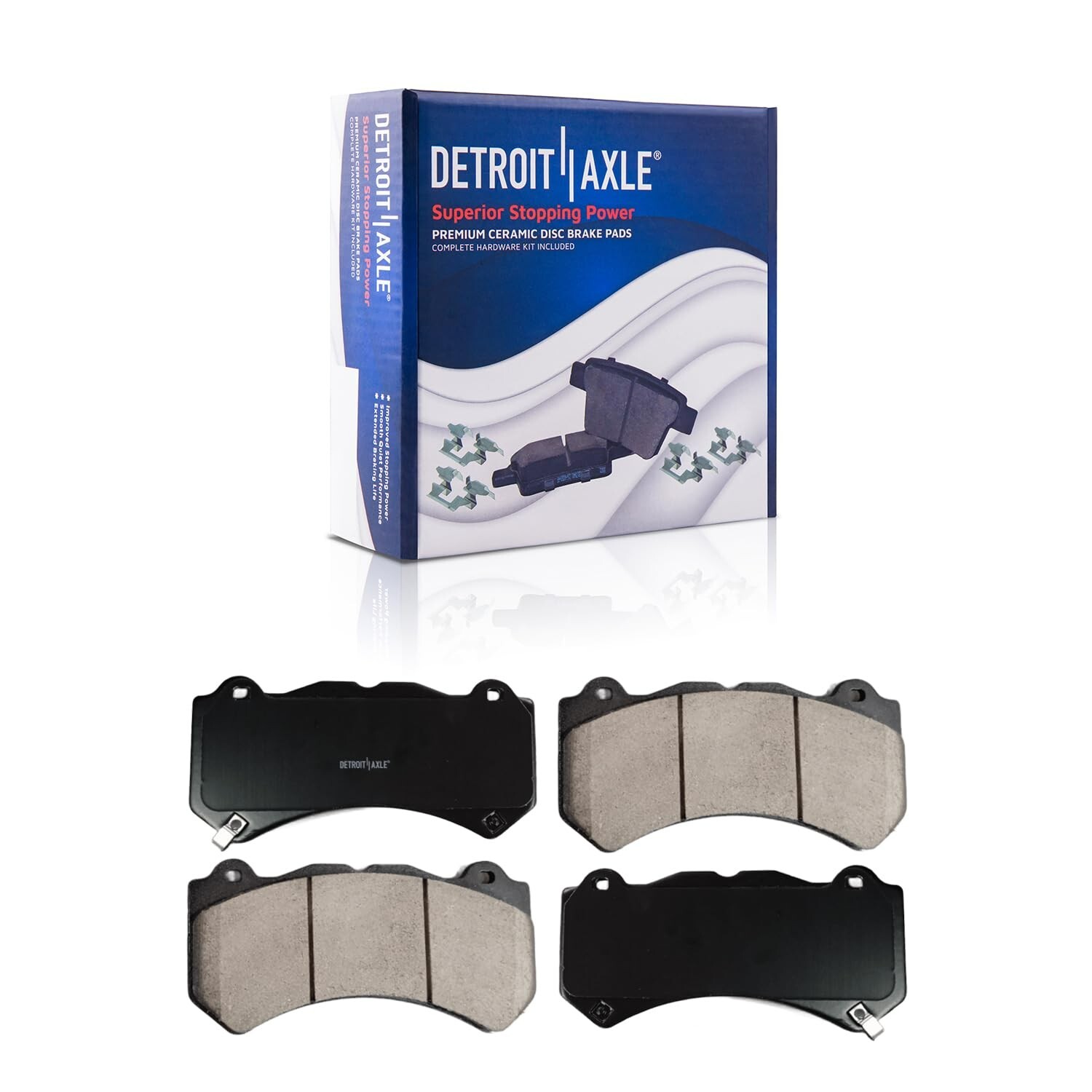 Front Drilled Disc Brake Rotors Brake Pads for Dodge Durango Jeep Grand Cherokee