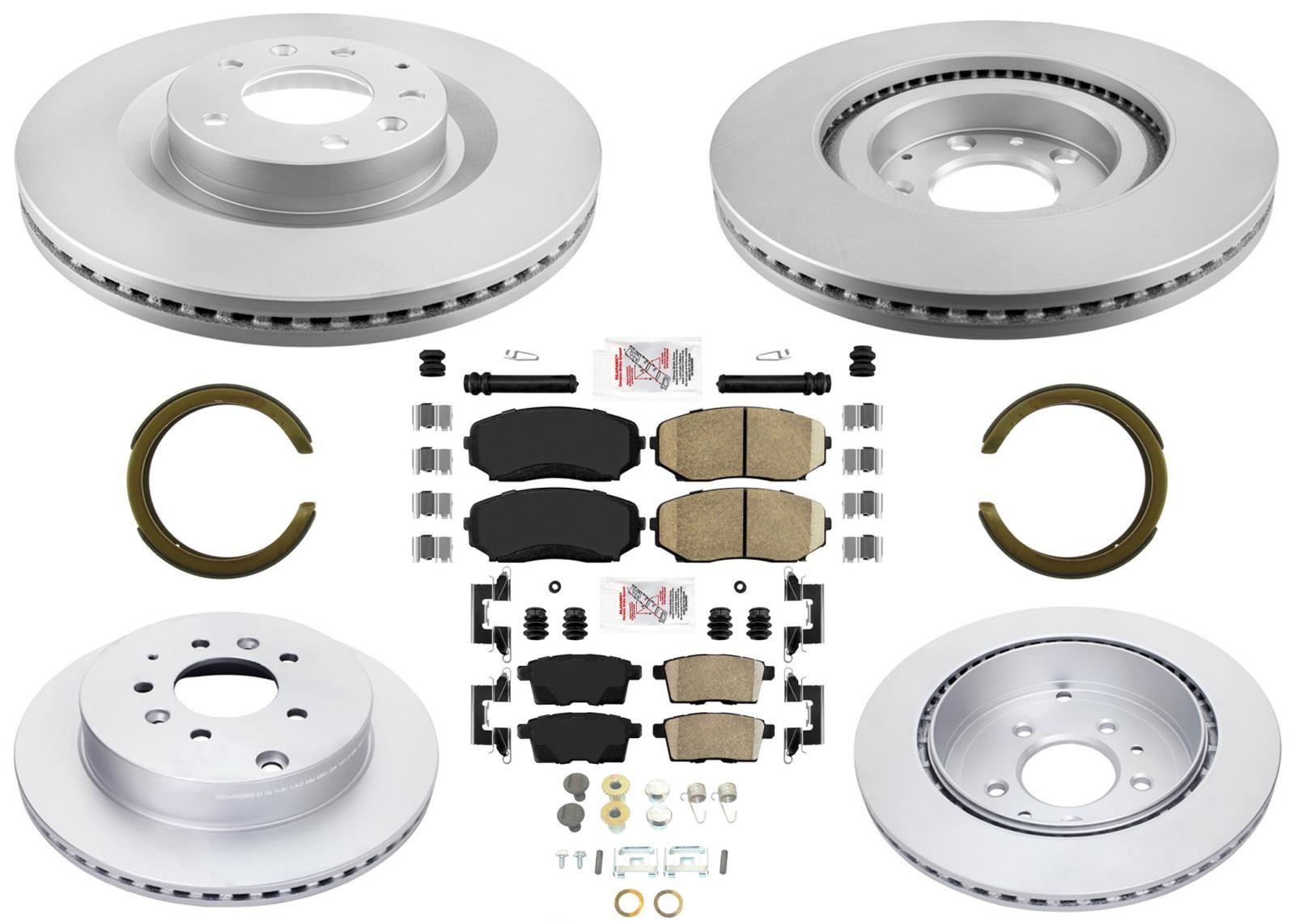 Improved Performance Disc Brake Rotors & Brake Pads For Mazda CX-7 2007-2012