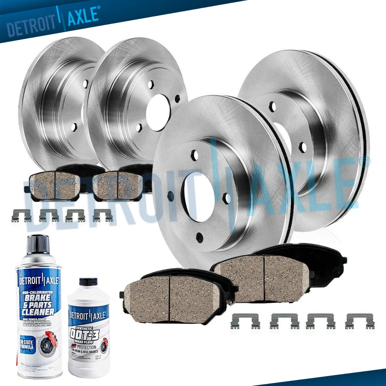 276mm Front Rear 259mm Brakes Rotors Ceramic Pads for 2002 – 2006 Mini Cooper