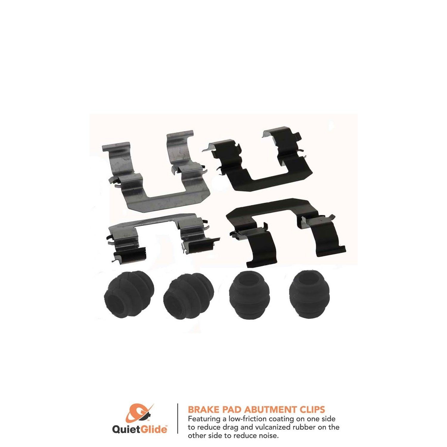 Carlson H5813Q Disc Brake Hardware Kit