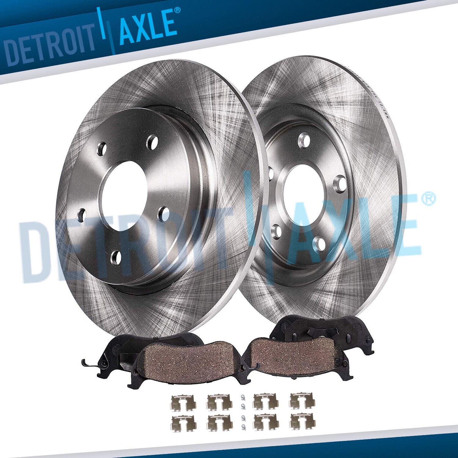 REAR Disc Rotors + Brake Pads for 2006 2007 2008 – 2018 Toyota Rav4 Lexus HS250H