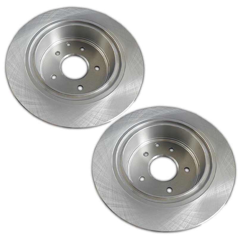 Pair 291mm Rear Disc Brake Rotor for Nissan Altima 2002-2023 5Lugs Maxima Sentra