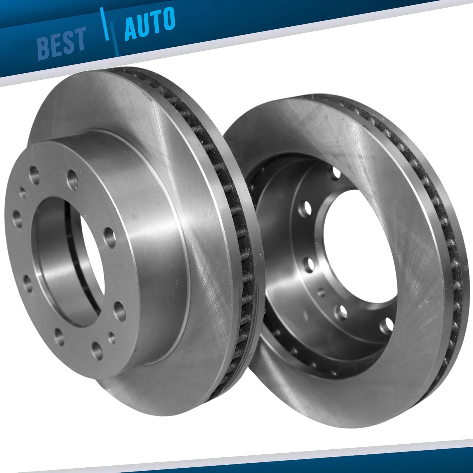 Front Brake Rotors For 2003-2021 Chevrolet Express 3500 03-20 GMC Savana 3500